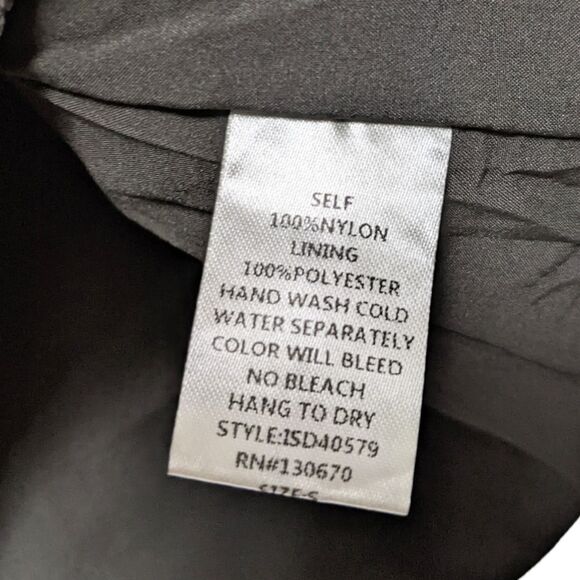 NWT INA Silver Sequin Disco Skirt S - Picture 4 of 5